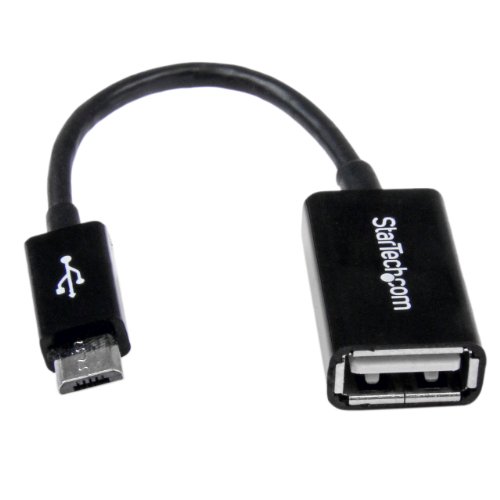 OTG Cavo Dati Nero USB-C 3.1 a standard USB-A FEMMINA 2.0 per Motorola Motoz 